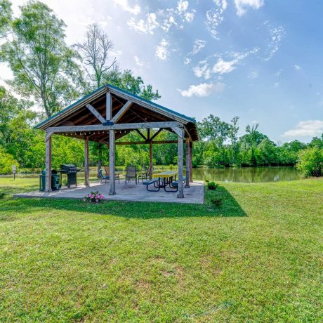 Shady Pavilion at Texas Palms RV Park